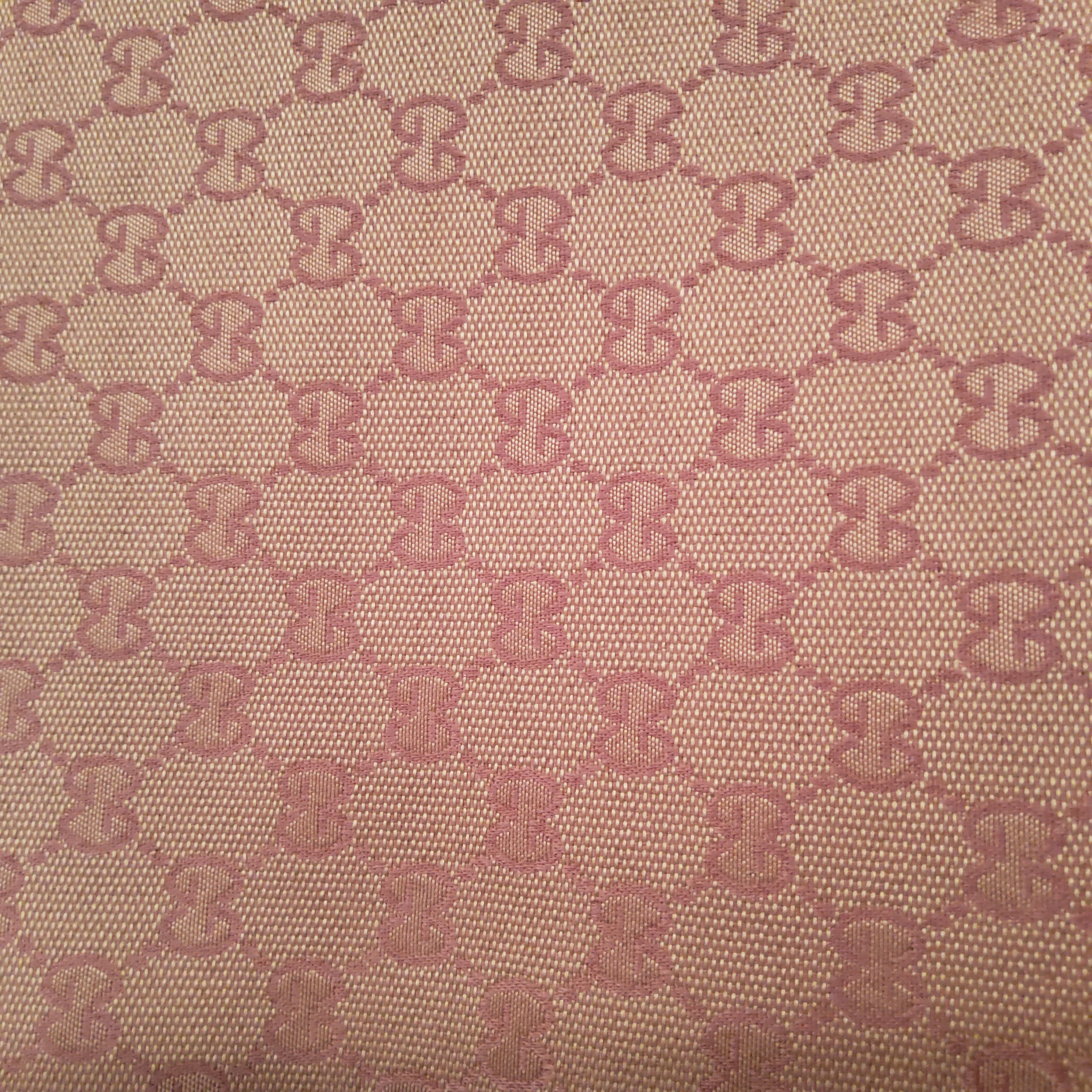 Gucci Jacquard Monogram Print In PINK 
