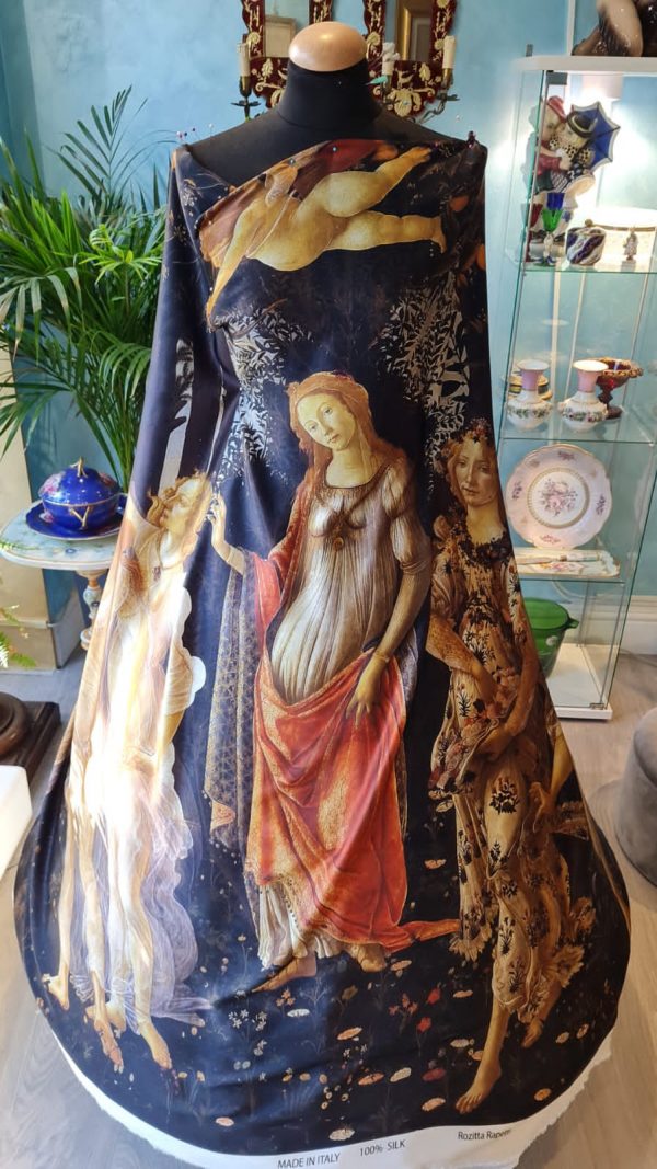 Primavera Sandro Botticelli on the Silk