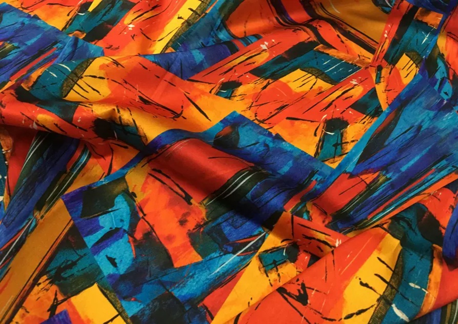 Roberto Cavalli Fabric Silk Stretch Gustav Klimt Inspired Fabric ⋆ ...