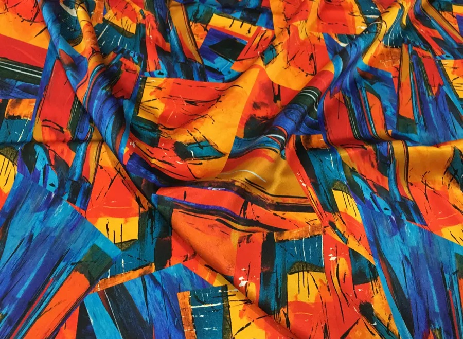 Roberto Cavalli Fabric Silk Stretch Gustav Klimt Inspired Fabric ⋆ ...