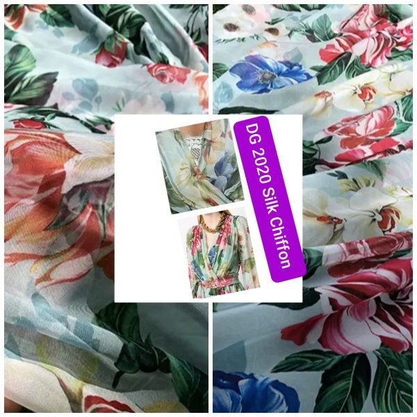 DG Gorgeous Silk Chiffon Fabric