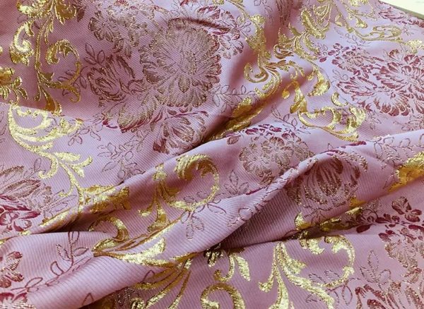 Dolce Gabbana jacquard Gold thread fabric