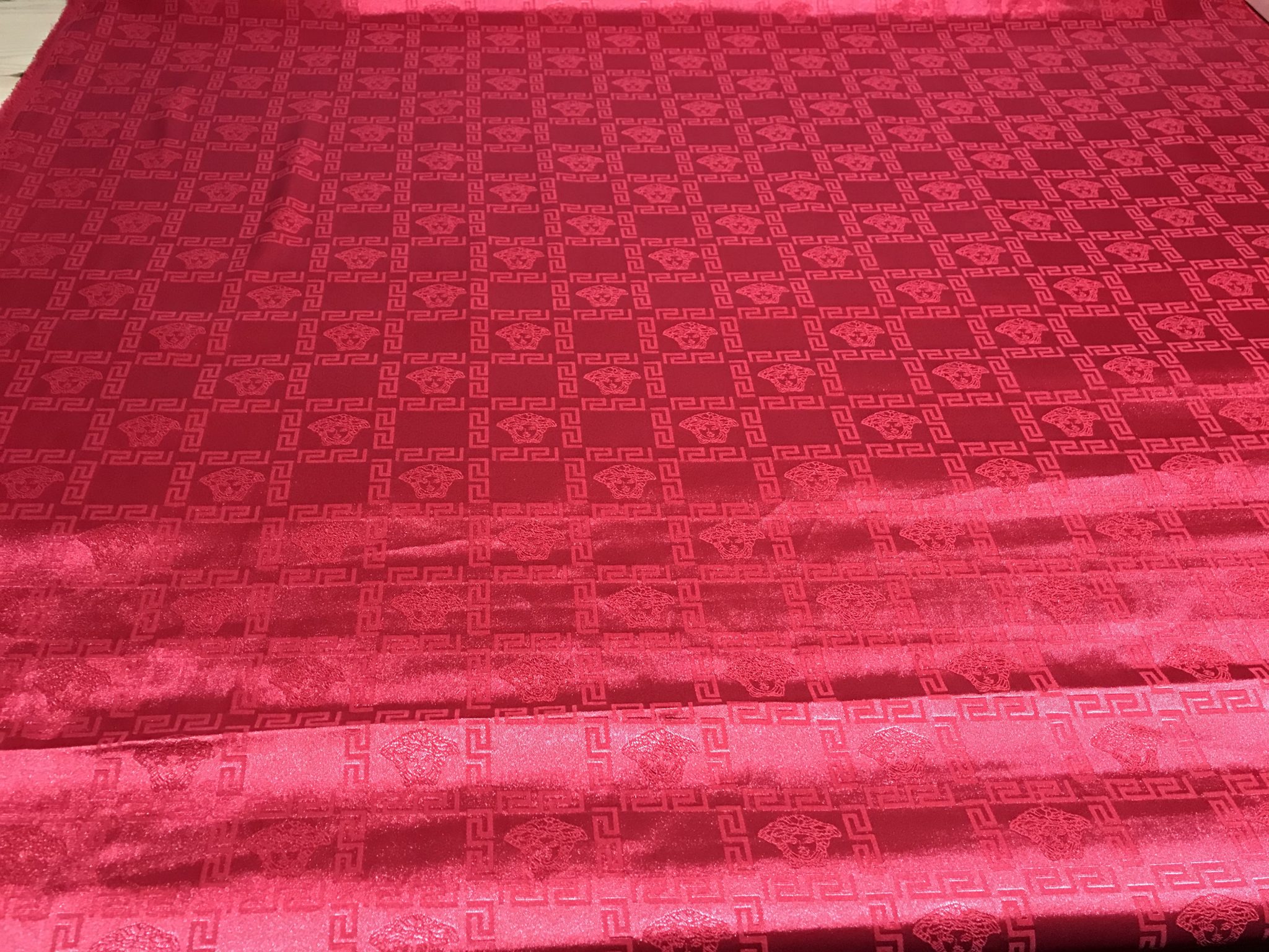 Versace SILK FABRIC/New Collection Versace 2020 Fashion/Italian