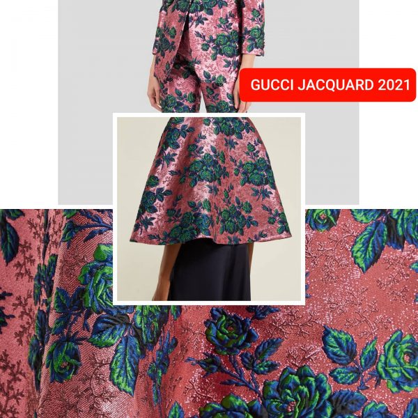 fashion week Gucci fabric