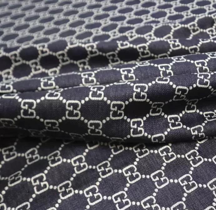 Gucci Resort 2021 Fabric/Gucci Brocade Cotton+polyester Fabric/Italian ...