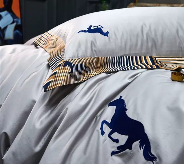 Italian branded Cotton bed lining set