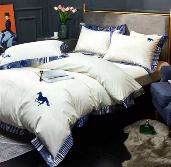 Italian branded Cotton bed lining set