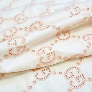 Gucci Cotton Embroidery Fabric