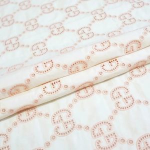 Gucci Cotton Embroidery Fabric