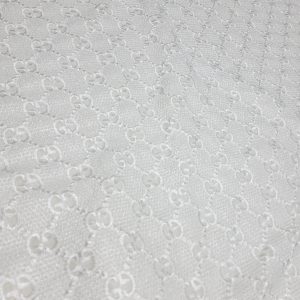Gucci Silk Embroidery Cotton base Lace Fabric