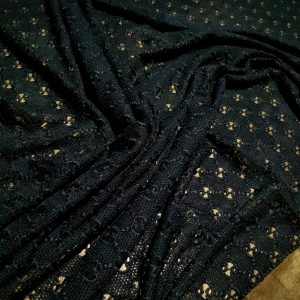 Gucci Silk Embroidery Cotton base Lace