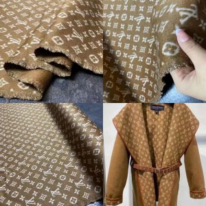 LV Cashmere Wool Fabric