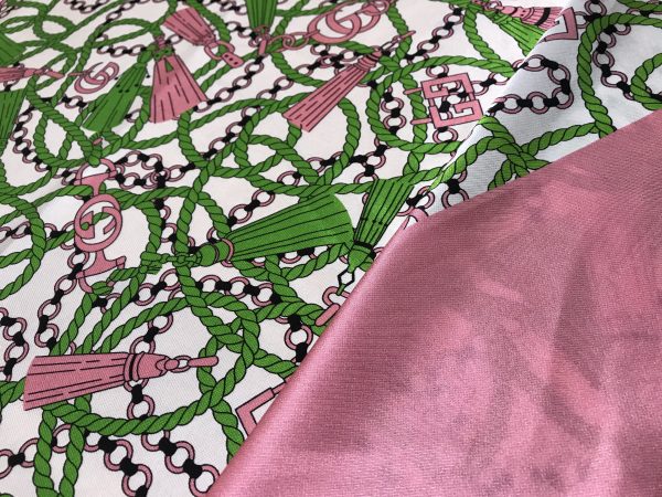 Exclusive Gucci silk fabric