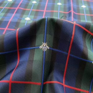 Gucci Scottish plaid fabric