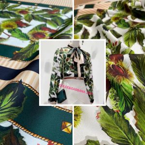 Italian Fashion Week Silk Fabric