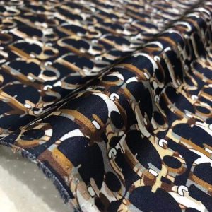 Dior fabric Silk twill