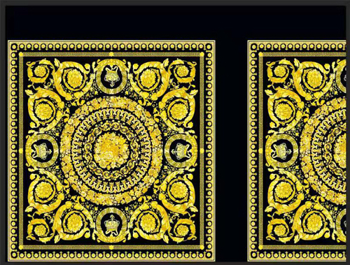 VERSACE Baroque Pattern Print