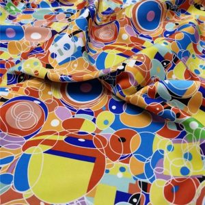 Italian Designer silk fabric Gustav Klimt
