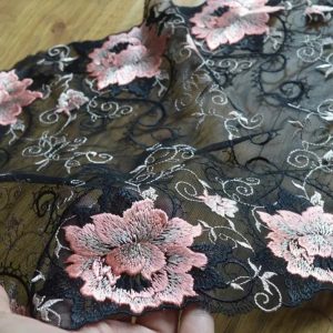 Italian Silk lace Embroidery limited edition