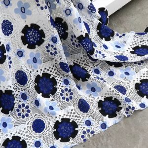 Alberta Ferretti embroidered fabric silk cotton