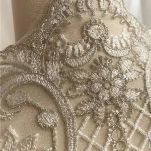 Italian Designer wedding laced embroidery fabric