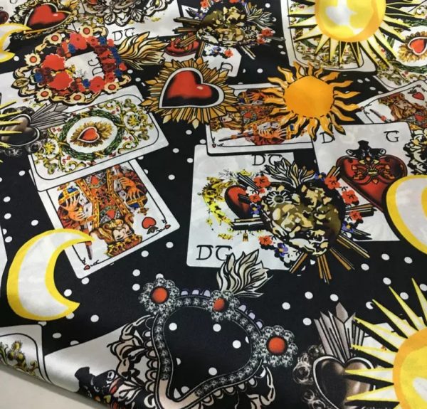 Dolce Gabbana sacred heart cards design