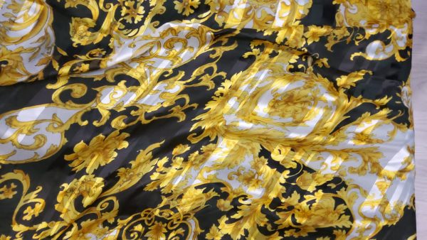 Versace silk peken chiffon Alta Moda,Versace Baroque