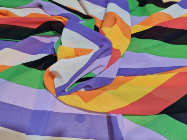 Pucci Silk Crepe fabric.Price for the piece 140/150cm 3 ⋆