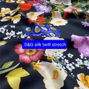Dolce Gabbana Silk Fabric