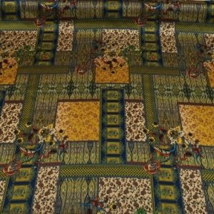 Etro silk stretch with Ethnic design