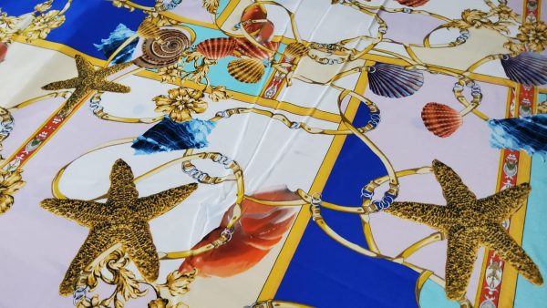Versace Atelier Sea Collection fabric Silk