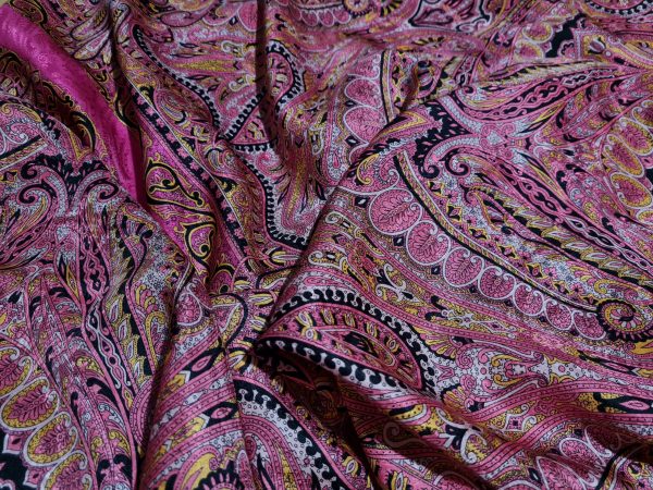 Etro Exclusive Italian Fashion week Silk fabric