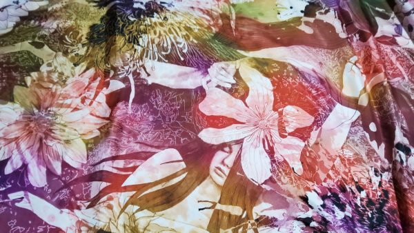 Exclusive Fashion Week Silk Satin Fabric