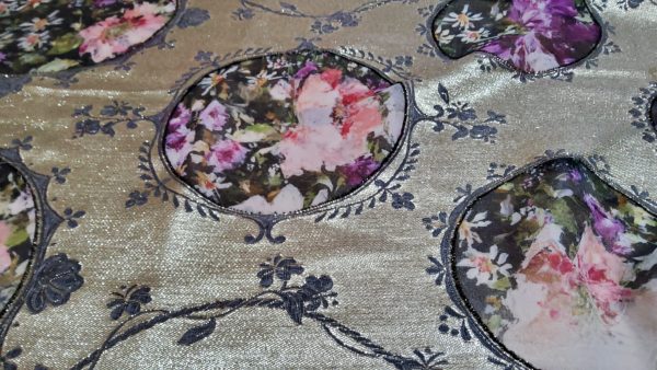 Fabric is perfect for wedding and evening dress,jacket,etc