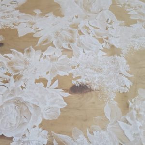 Fabric is perfect for wedding and evening dress