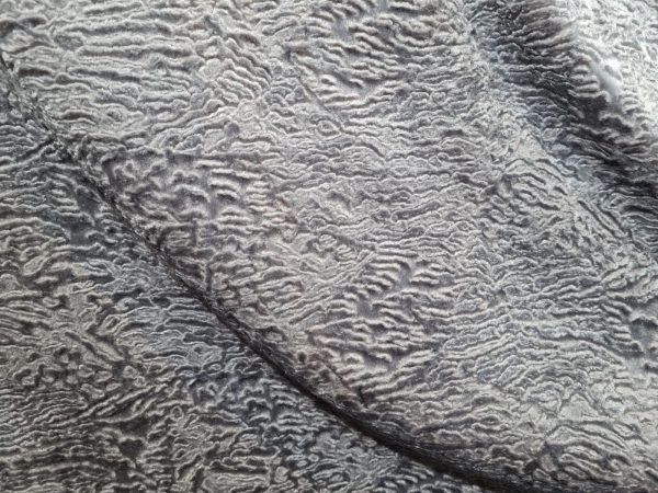 Designer velvet embossed pattern fabric