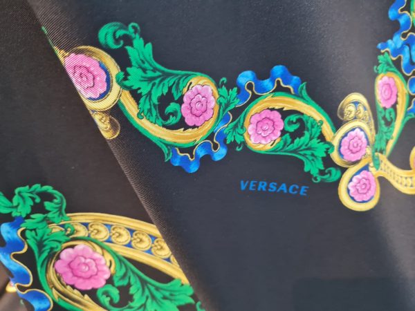 Versace Mulberry Silk