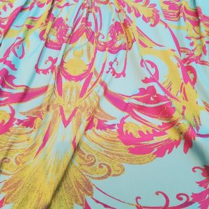 Italian silky polyester fabric