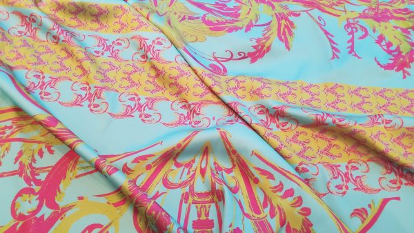 Italian silky polyester fabric