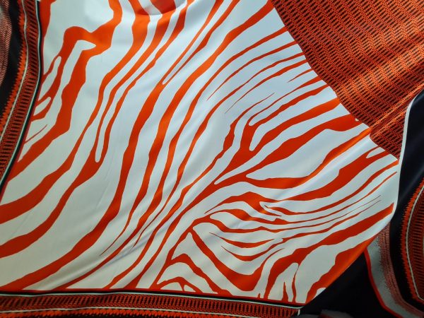 New Collection Roberto Cavalli silk Fabric
