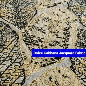 DG Exclusive Haute Couture jacquard fabric