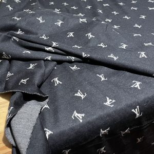 LV Cashmere Designer Fabric,Jersey+wool+cotton