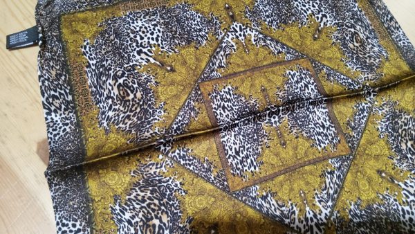 Silk pocket square Designed and Printed in Italy