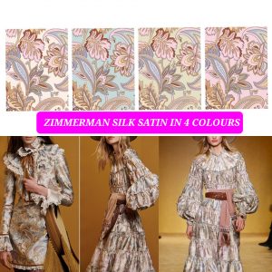 Zimmermann Silk Satin Fabric