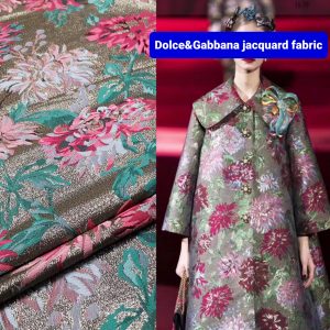 DG Designer Jacquard Fashion week fabric