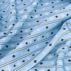 Exclusive Fendi silk fabric 2022 collection