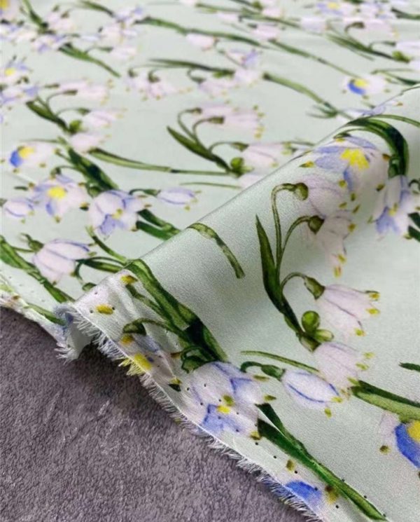 Italian Designer silk fabric
