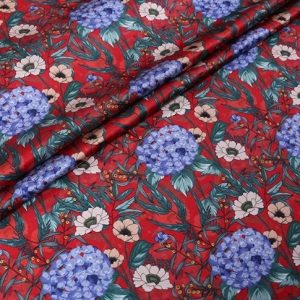 Italian Designer silk Fabric