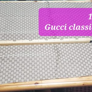 Gucci Brown Jacquard,middle density