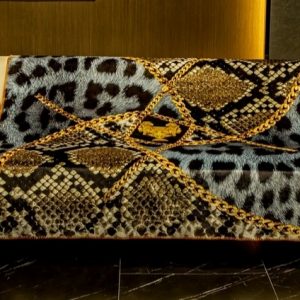 Versace plush bed cover